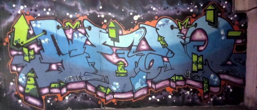 Graffiti Wall - Photo by ODWALSIE - SEIM, VOA, VOA (2014)