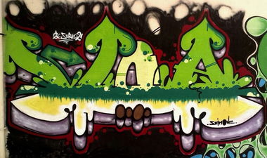 Graffiti Wall - Photo by ODWALSIE - VOA, V.O.A, SEIM (2014)