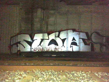 Graffiti Bombing - Photo by ODWALSIE - VOA, V.O.A, VOA (2014)