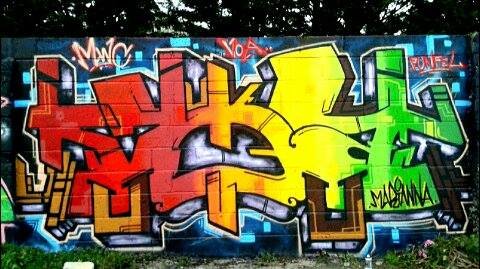 Graffiti Wall - Photo by ODWALSIE - SEIM, VOA, VOA (2014)