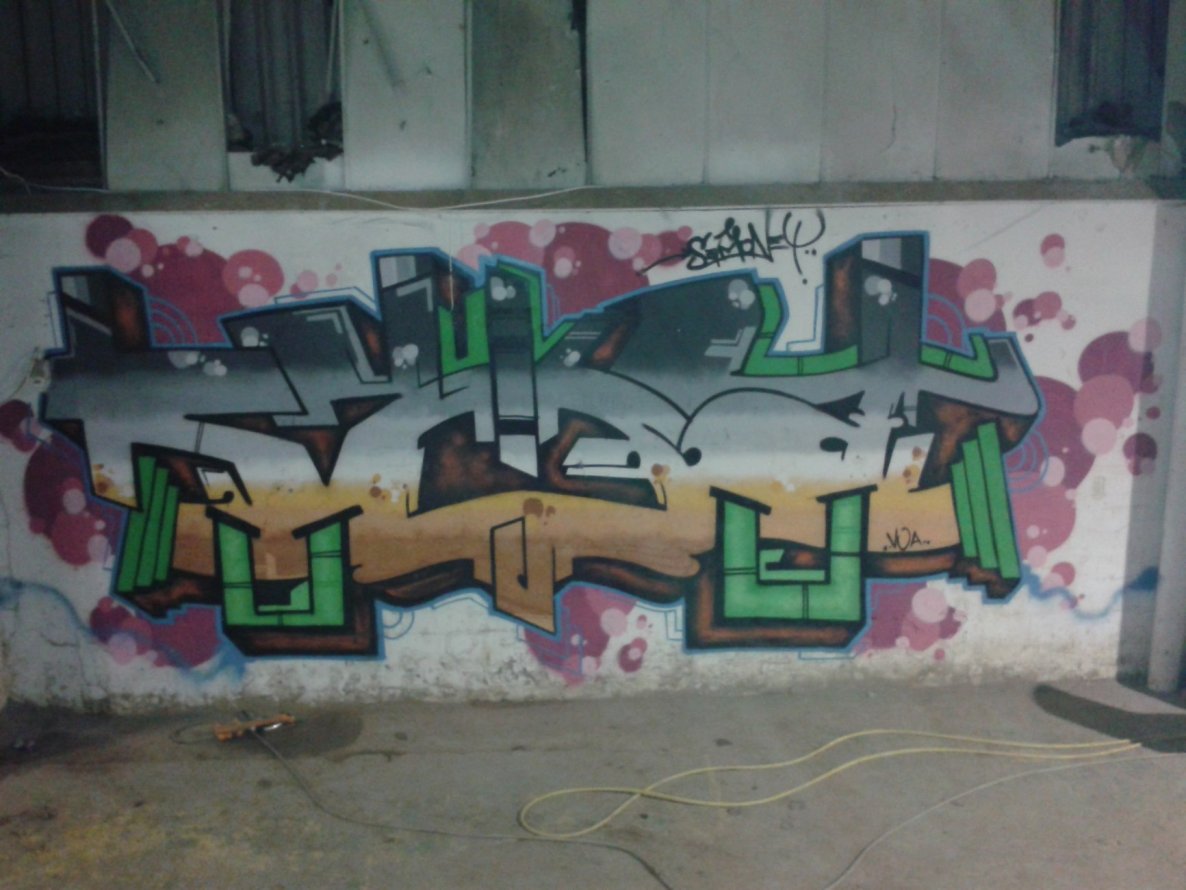 Graffiti Wall - Photo by ODWALSIE - VOA, VOA, CREW