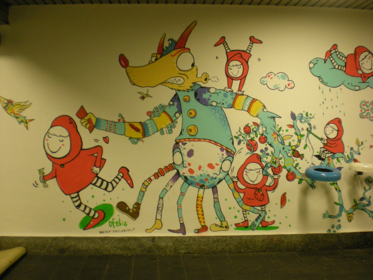 Graffiti Wall in Milano - Photo by OFELIA - milan, ofelia (2011)