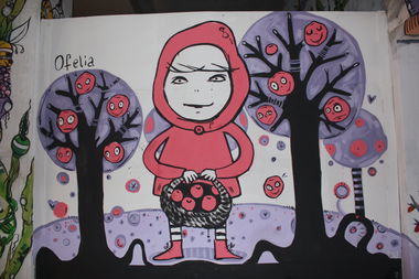 Graffiti Wall in Pisogne - Photo by OFELIA - kag, pisogne, ofelia (2011)