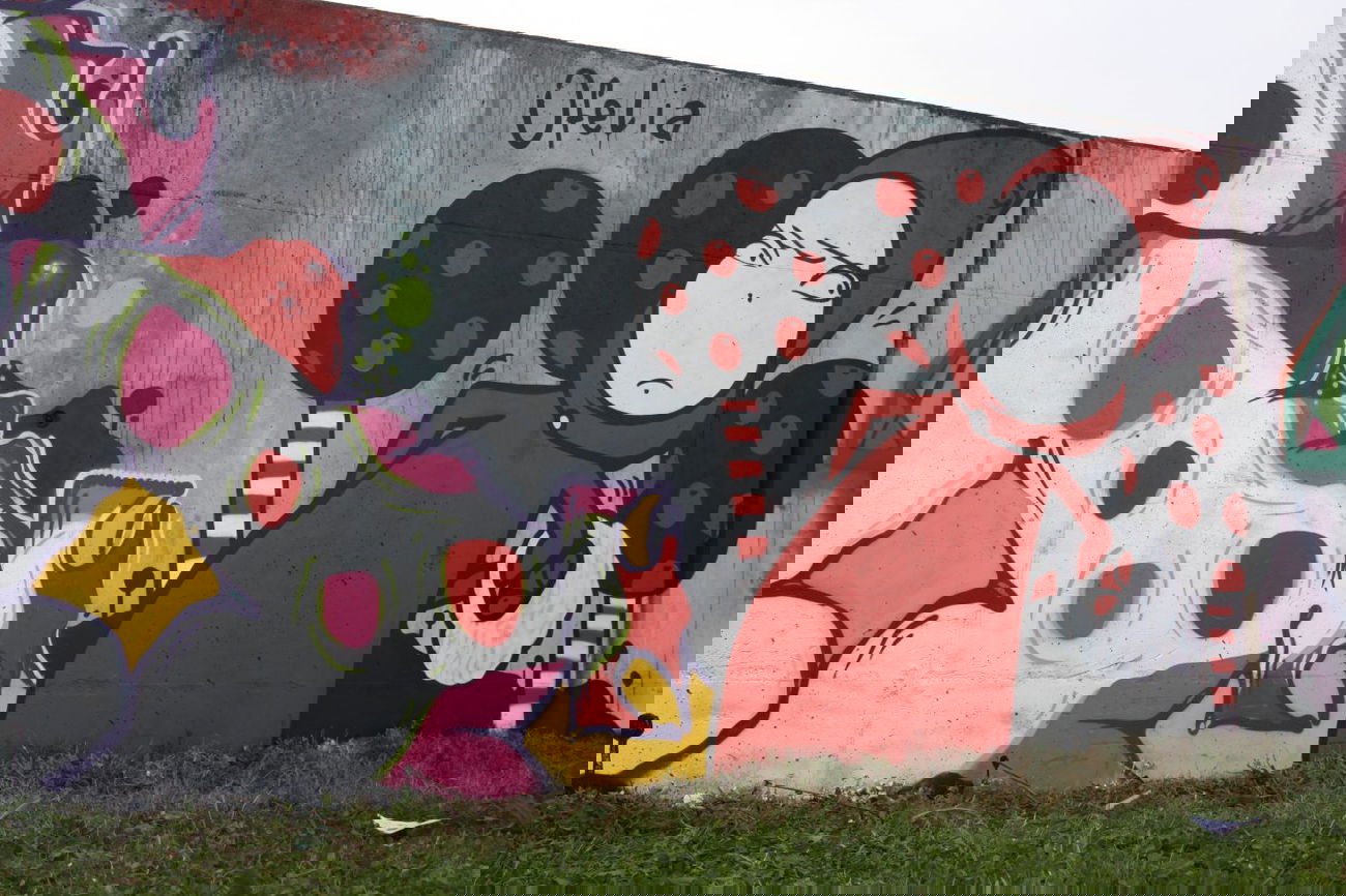 Graffiti Wall in Barcelona - Photo by OFELIA - barcellona, ofelia (2012)