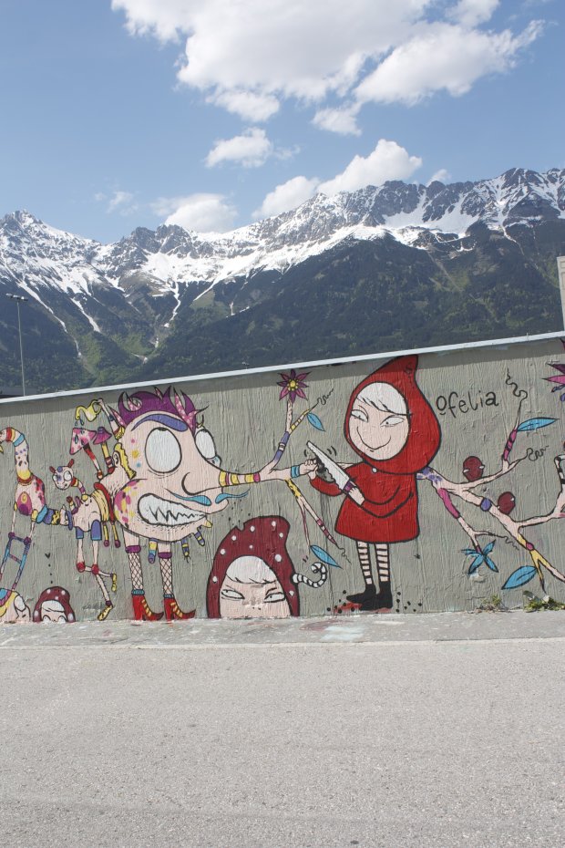 Graffiti Wall in Innsbruck - Photo by OFELIA - innsbruck (2012)