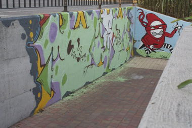 Graffiti Wall in Brescia - Photo by OFELIA - brescia, ofelia (2012)