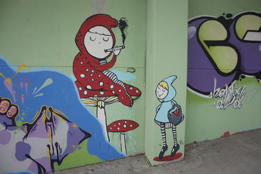 Graffiti Wall in Pisogne - Photo by OFELIA - ofelia, pisogne (2012)