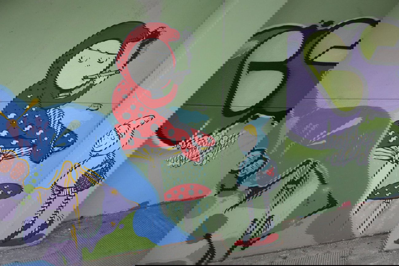 Graffiti Wall in Pisogne - Photo by OFELIA - ofelia, pisogne (2012)