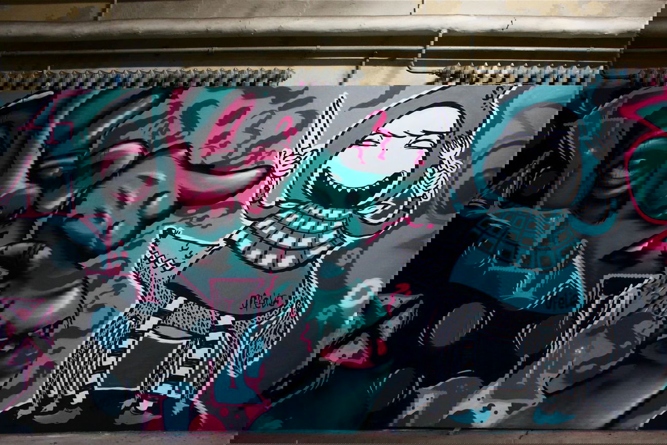 Graffiti Wall in Warsaw - Photo by OFELIA - ofelia, varsavia (2012)