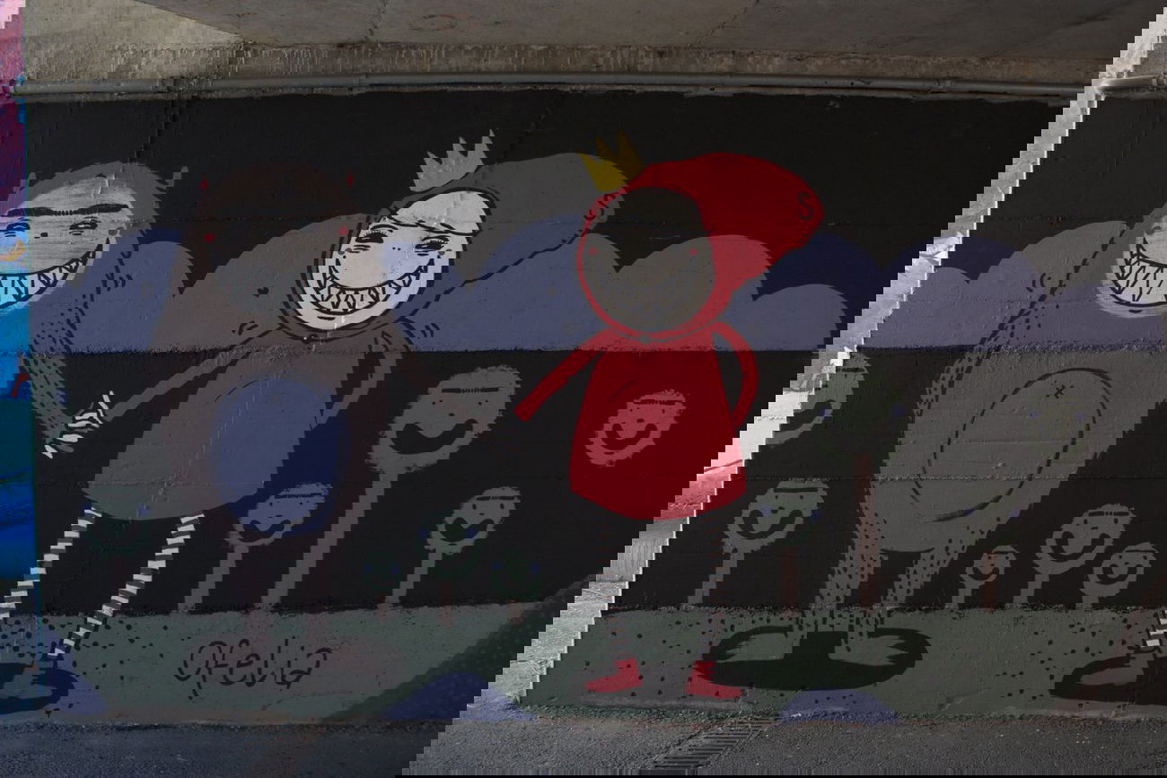 Graffiti Wall in Bolzano - Photo by OFELIA - ofelia, bolzano (2013)