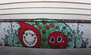 Graffiti Wall in Casablanca - Photo by OFELIA - OFELIA, POESIA, CASABLANCA (2013)