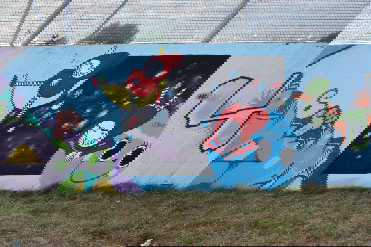 Graffiti Wall in Bergamo - Photo by OFELIA - OFELIA, POESIA, BERGAMO (2013)