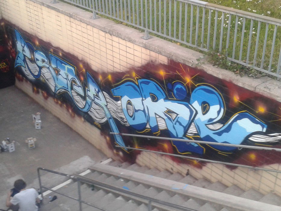 Graffiti in Suhl - Photo by OHHRIEE - Orie, Poster, Ironie21