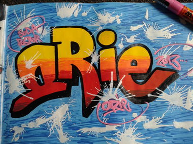 Graffiti Sketch in Germany - Photo by OHHRIEE - orie