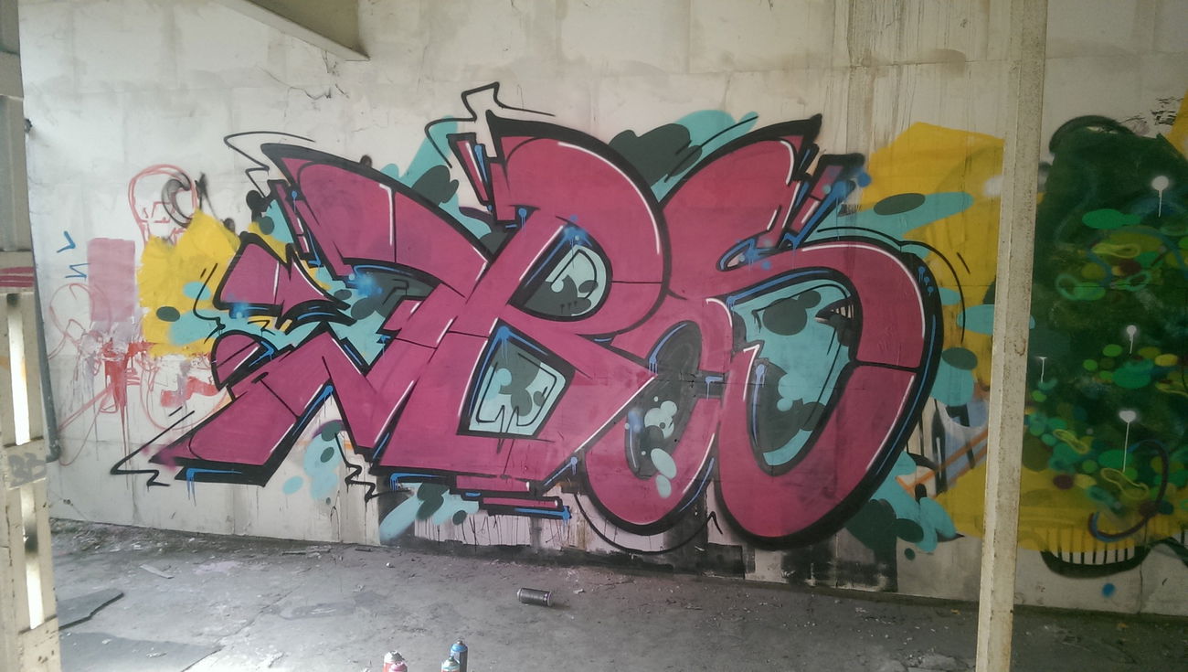 Graffiti Wall - Photo by OHNEIDEE - 3BC (2016)