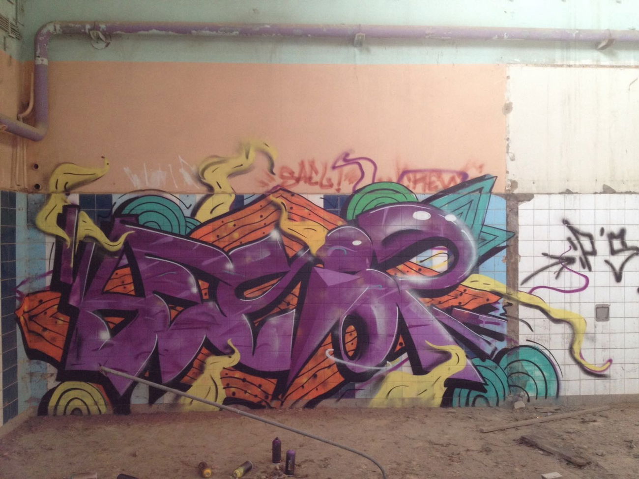 Graffiti Wall - Photo by OHNEIDEE - ÄSOP