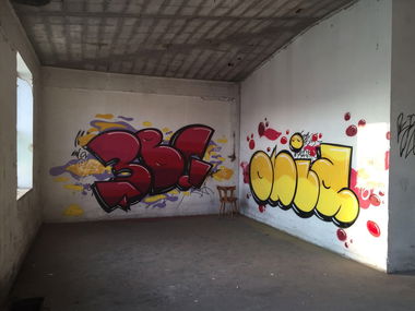 Graffiti Bombing - Photo by OHNEIDEE - 3BC, ONID (2016)