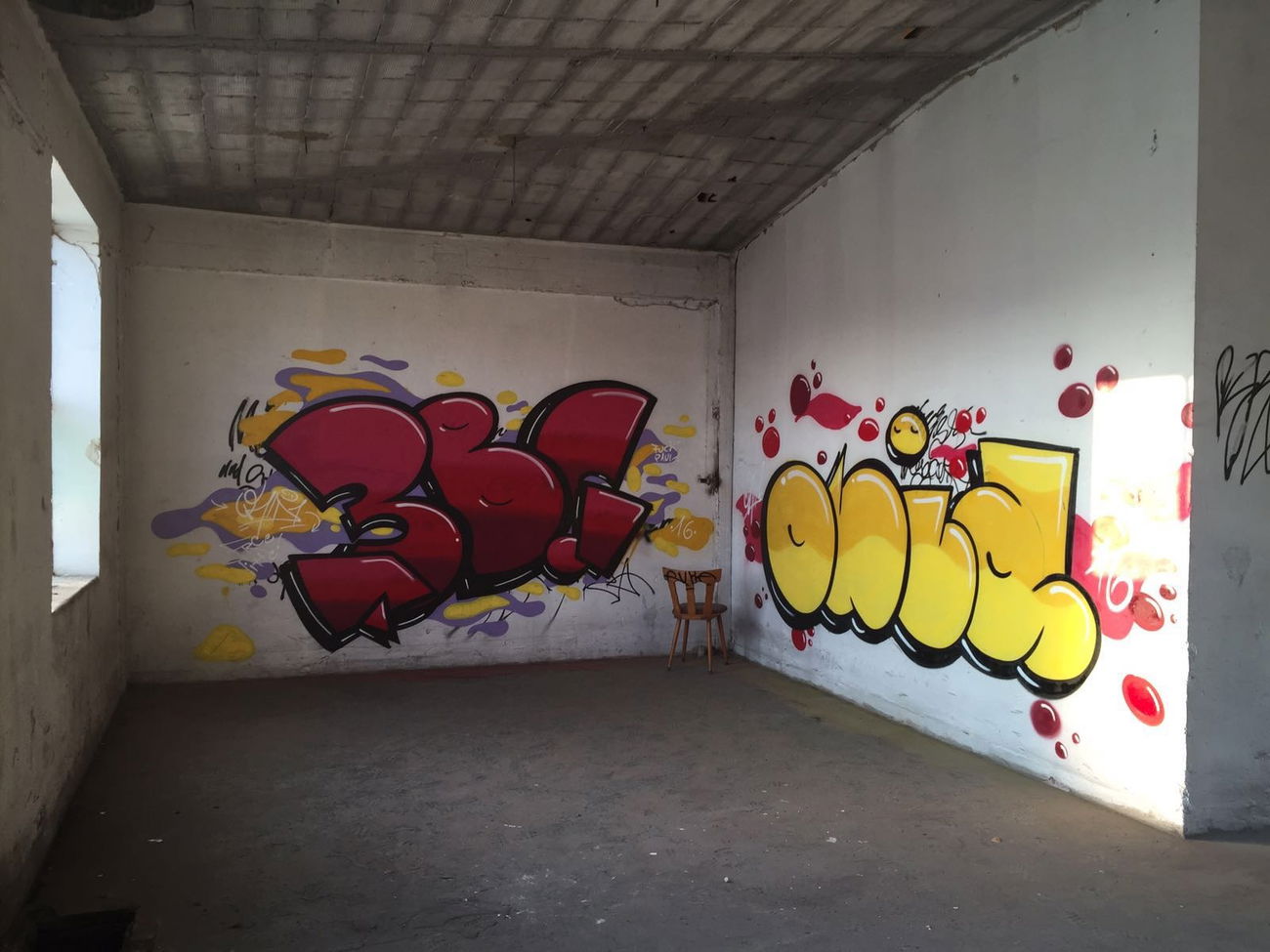 Graffiti Bombing - Photo by OHNEIDEE - 3BC, ONID (2016)