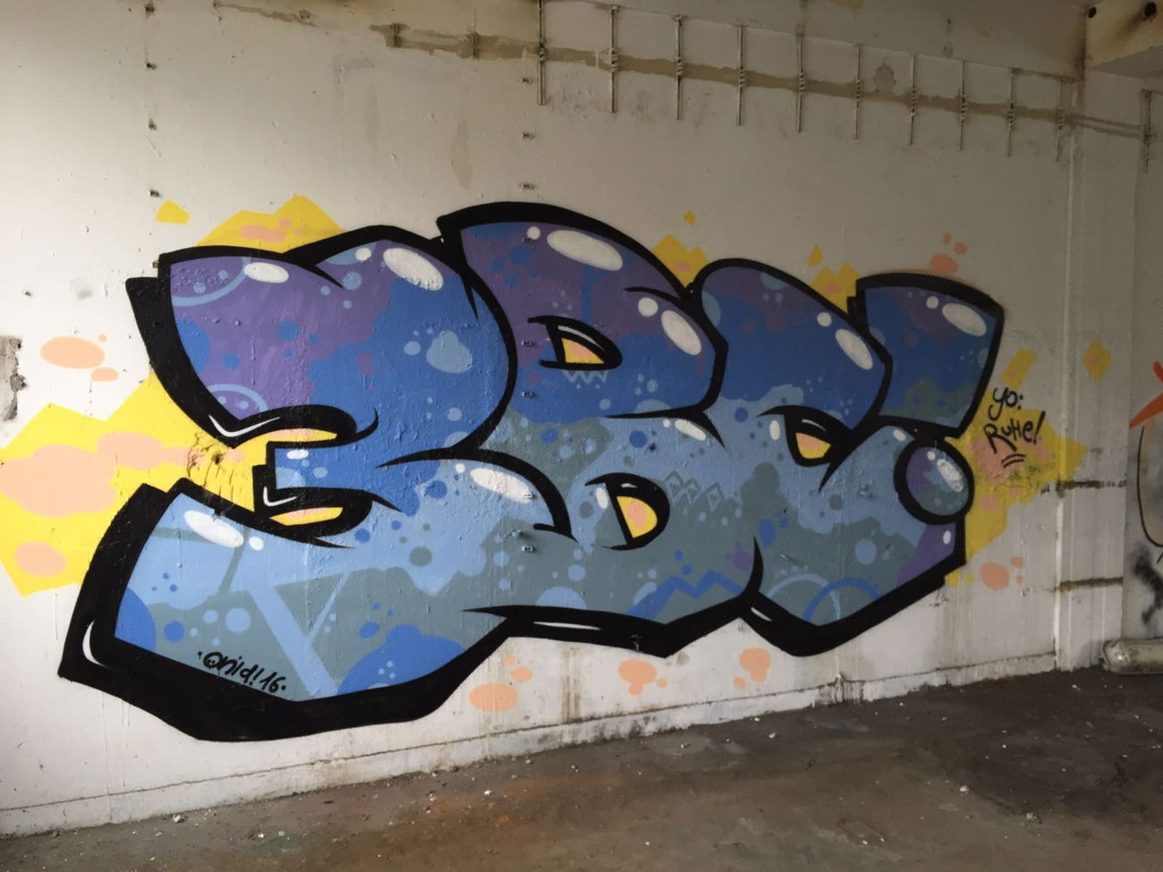 Graffiti Bombing - Photo by OHNEIDEE - 3BC (2016)