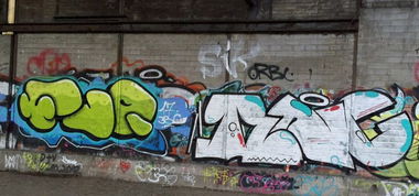 Graffiti Wall - Photo by OHNEIDEE - FUQ, TLNC