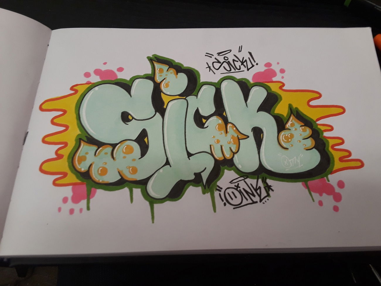 Graffiti Wall - Photo by OINKONE - sick, oink, onikone (2018)