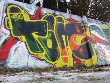 Graffiti Wall - Photo by OKG (2012)