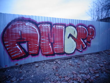 Graffiti Bombing - Photo by OLDTOY - Amer