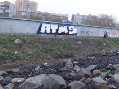 Graffiti Bombing - Photo by OLDTOY - ATMS