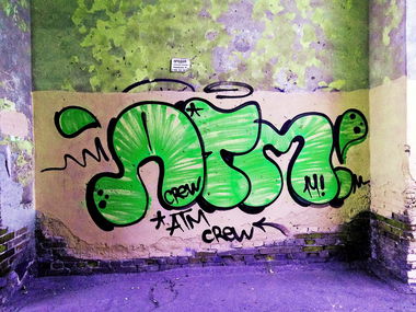Graffiti Bombing - Photo by OLDTOY - ATMS