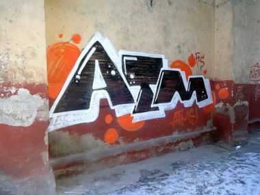 Graffiti Bombing - Photo by OLDTOY