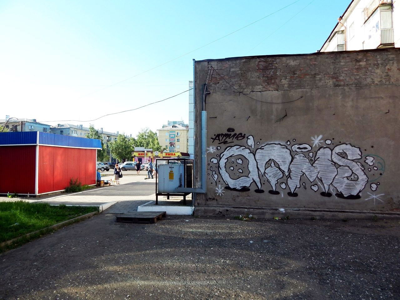 Graffiti Bombing - Photo by OLDTOY