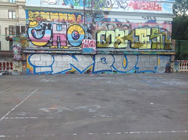 Graffiti Wall in Moscow - Photo by OMERCK (2013)