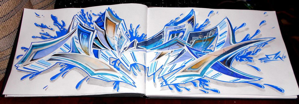 Graffiti Sketch - Photo by OMK - OMK (2013)