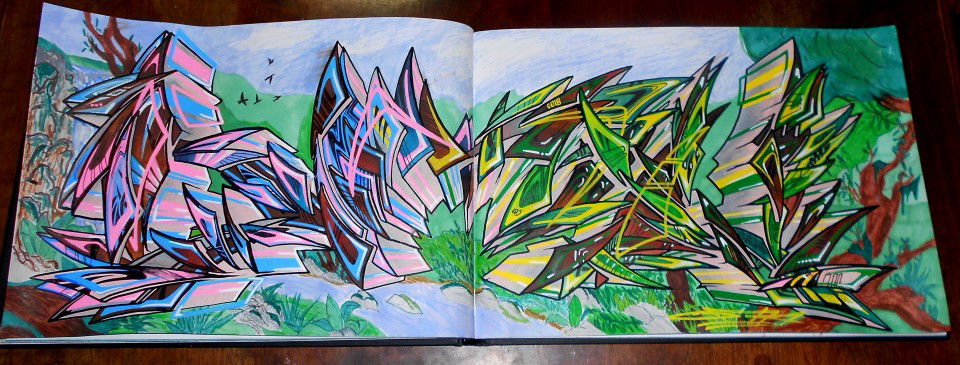 Graffiti Sketch - Photo by OMK - OMK (2013)