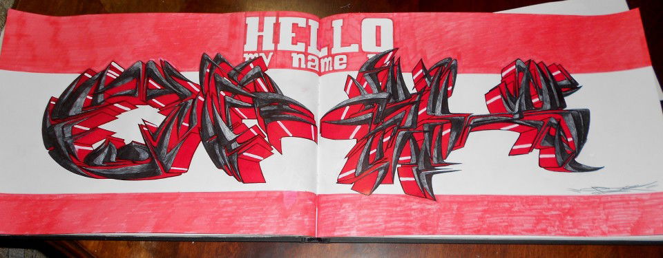 Graffiti Sketch - Photo by OMK - OMK (2013)