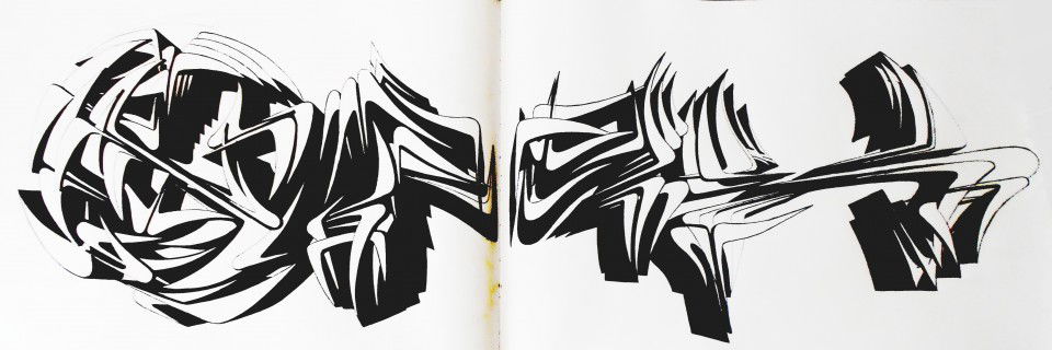 Graffiti Sketch - Photo by OMK - OMK (2013)