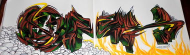 Graffiti Sketch - Photo by OMK - OMK (2013)