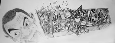 Graffiti Sketch - Photo by OMK - OMK (2013)