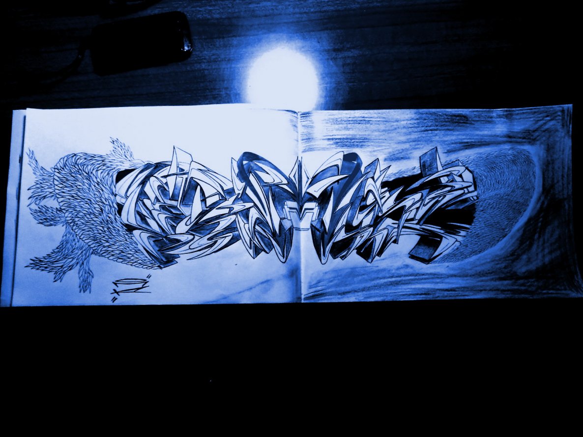 Graffiti Sketch - Photo by OMK - OMK (2013)