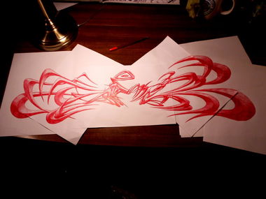 Graffiti Sketch - Photo by OMK - OMK (2013)