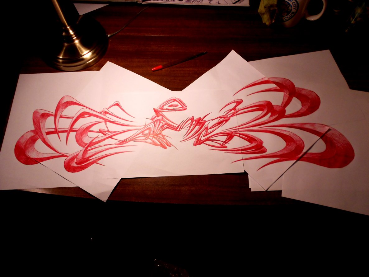 Graffiti Sketch - Photo by OMK - OMK (2013)