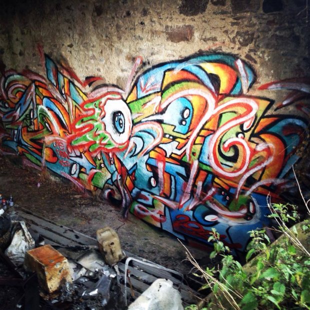 Graffiti Wall in United Kingdom - Photo by OMK - OMK (2014)