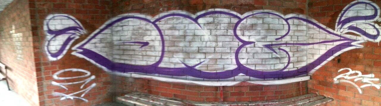 Graffiti Bombing in Latvia - Photo by OMK - OMK (2014)