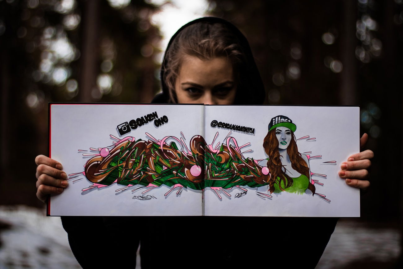 Graffiti Sketch - Photo by OMK - Soaken (2015)