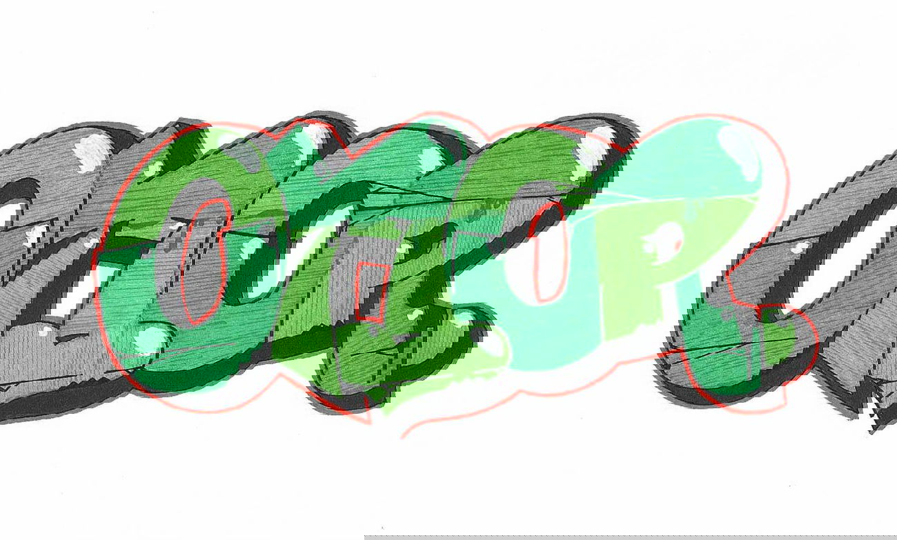 Graffiti Sketch - Photo by OMoR - omor, fbc, green (2013)