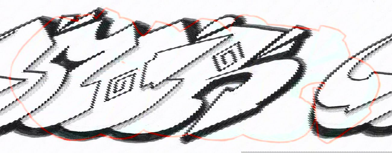 Graffiti Sketch - Photo by OMoR - omor, fbc