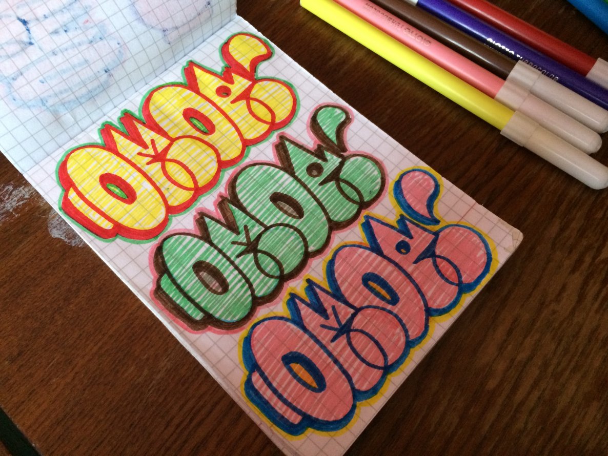 Graffiti Sketch - Photo by OMoR - omor (2014)