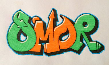 Graffiti Sketch - Photo by OMoR - omor (2010)