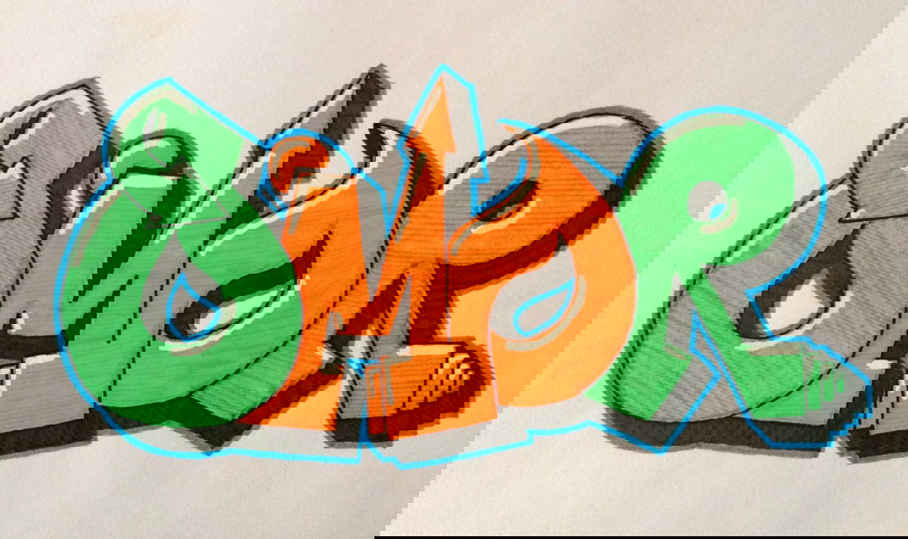 Graffiti Sketch - Photo by OMoR - omor (2010)