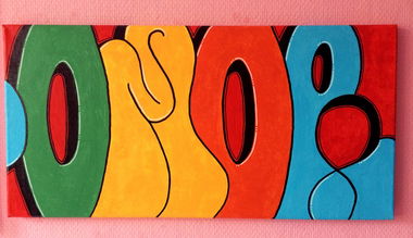 Graffiti Sketch - Photo by OMoR - canvas, omor, acrylic (2014)